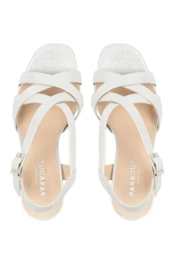 'Hilde' Wide Fit Block Heel Sandals