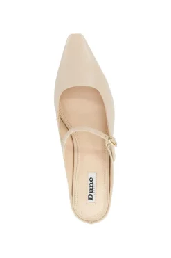 'Hints' Leather Mules