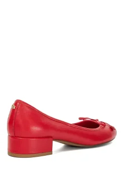 'Hollies' Leather Ballet Pumps