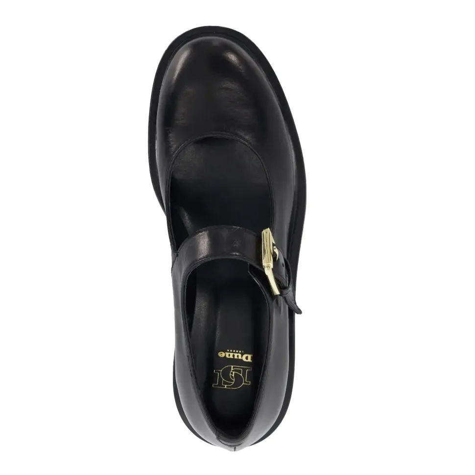 'Huckle' Leather Mary Janes