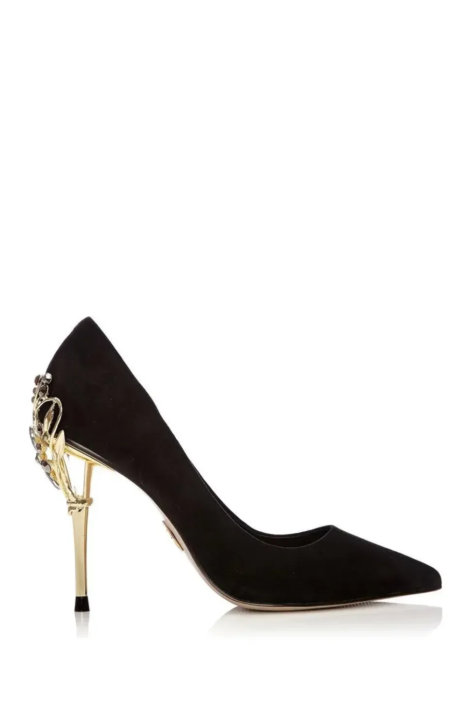 'Illari' Suede Court Shoes