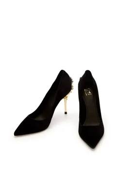 'Illari' Suede Court Shoes