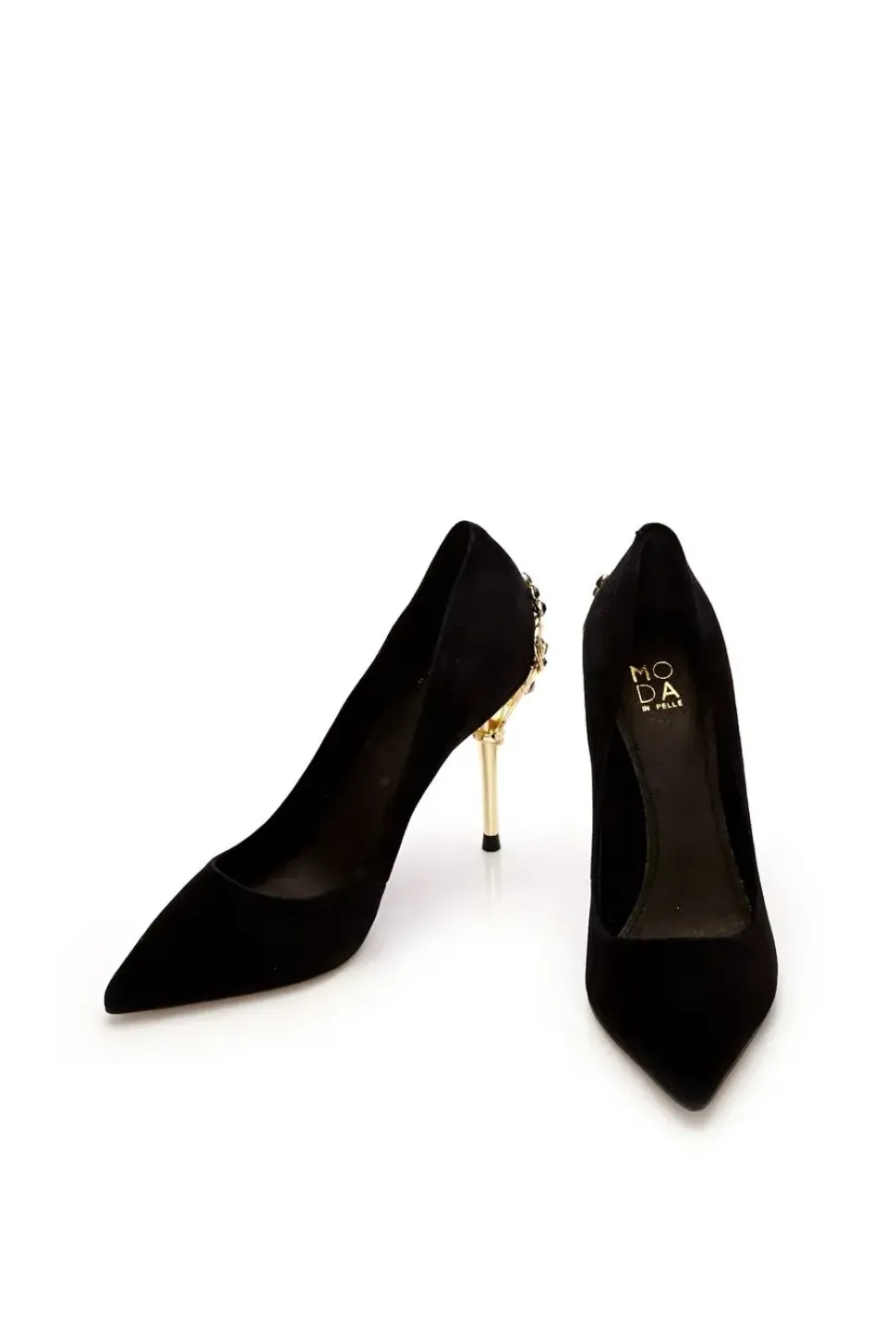 'Illari' Suede Court Shoes