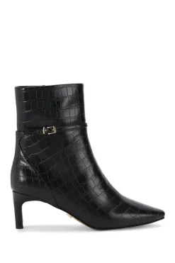 'Impress Ankle' Croc Print Boots