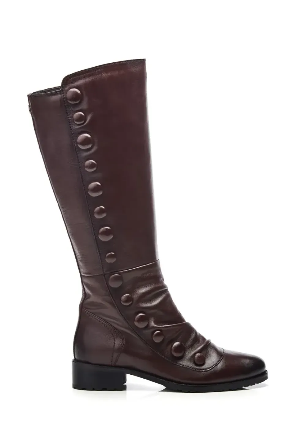 'Irenne' Leather Biker Boots