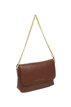 'Jazmine' Nappa Leather Grab Clutch Bag