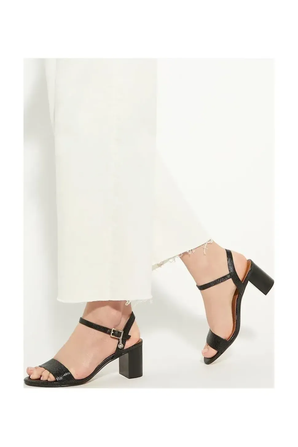 'Jelly' Leather Sandals