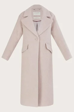 'Jenny' Brushed Wool Smart Coat