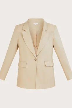 'Jenny' Jacket in Linen Blend