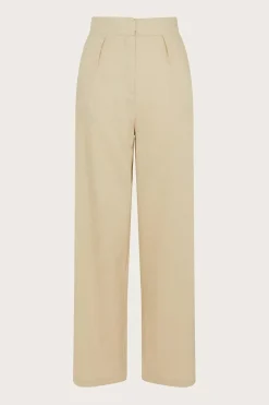 'Jenny' Shorter Length Trousers in Linen Blend
