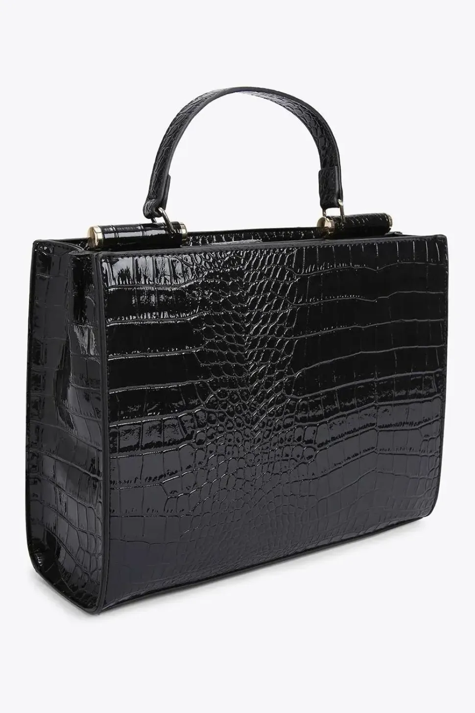 'Jessica Midi Tote 2' Croc Print Bag