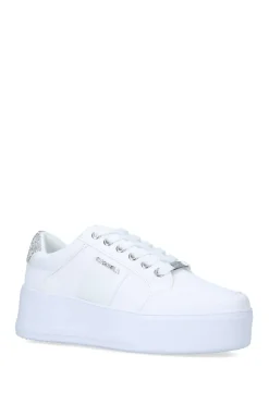 'Jive Lace Up' Fabric Trainers