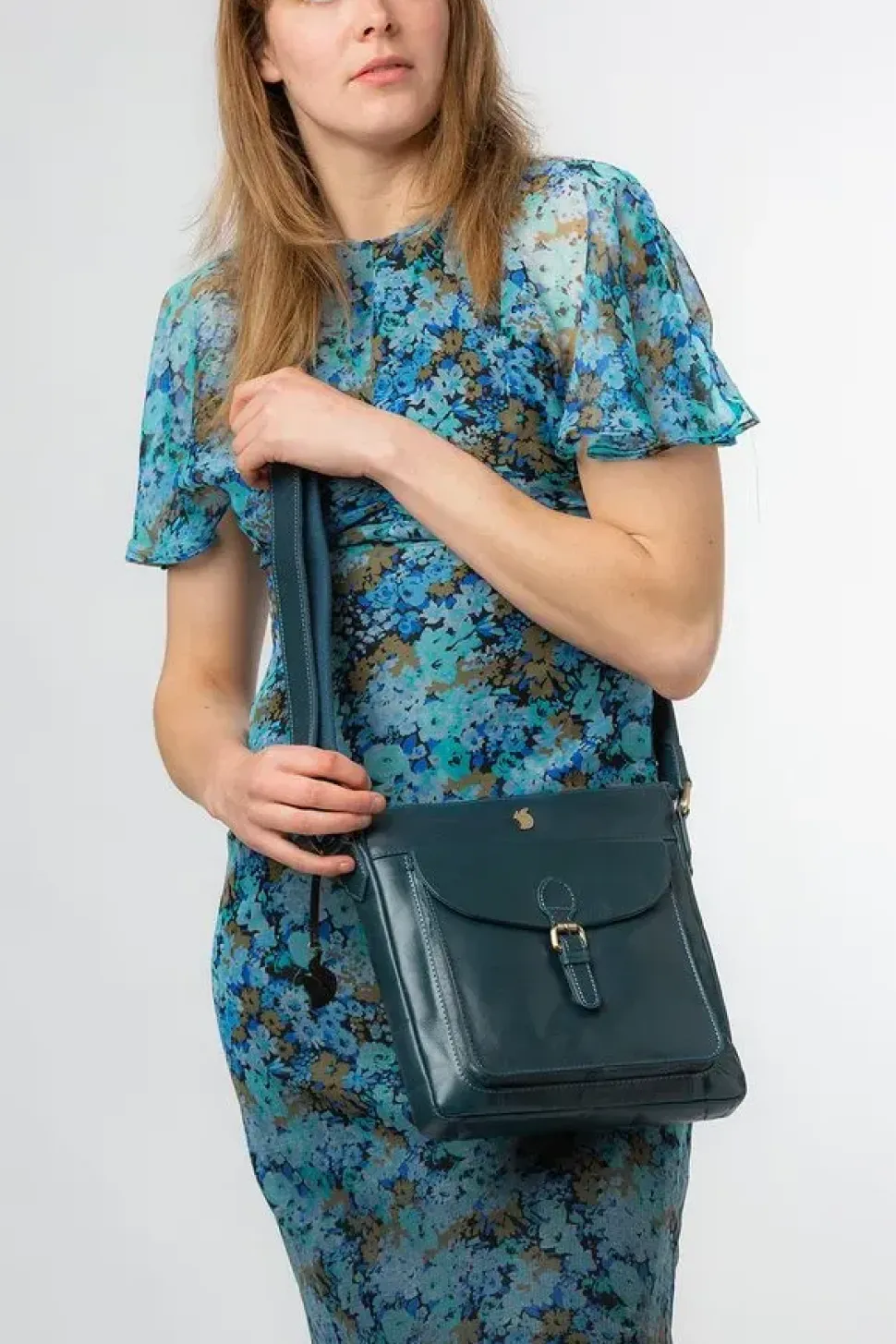 'Josephine' Leather Shoulder Bag