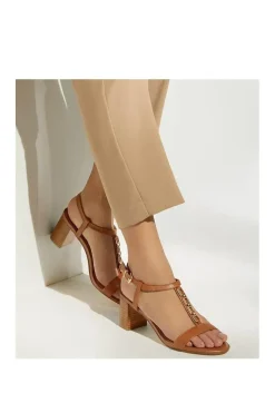 'Just' Leather Sandals