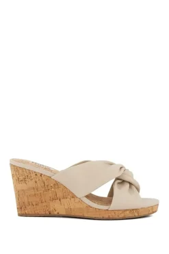 'Kacee' Leather Wedges