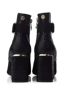 'Kailee' Alcantara Heeled Boots