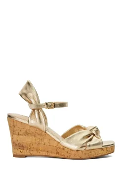 'Kaino' Leather Wedges