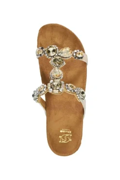 'Kaleidoscopes' Leather Sandals