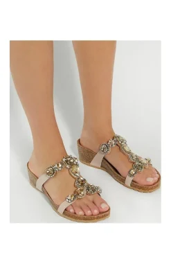 'Kaleidoscopes' Leather Sandals