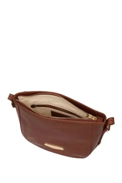 'Kaye' Vegetable-Tanned Leather Shoulder Bag