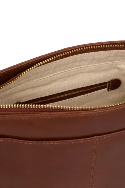 'Kaye' Vegetable-Tanned Leather Shoulder Bag