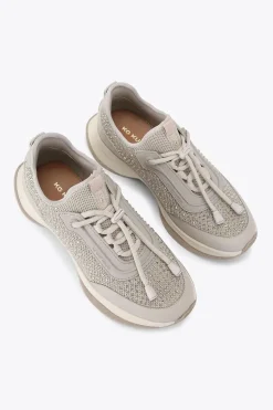 'Kelsie Knit Gem' Fabric Trainers