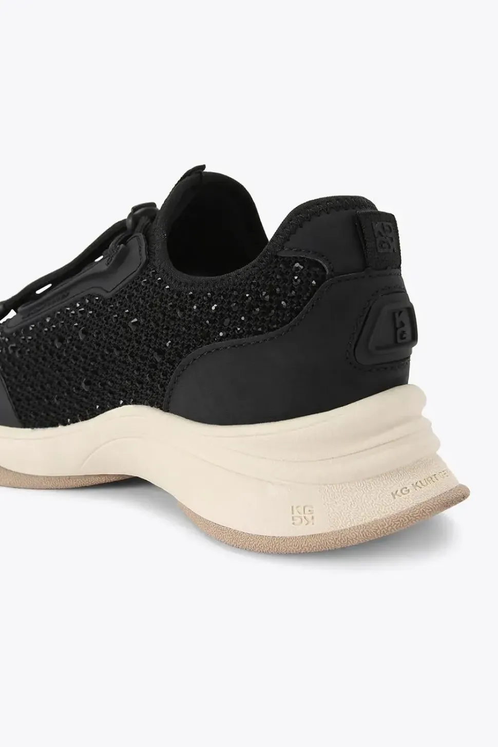 'Kelsie Knit Gem' Fabric Trainers