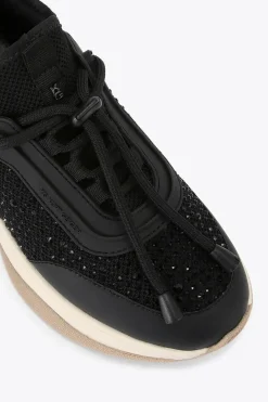 'Kelsie Knit Gem' Fabric Trainers