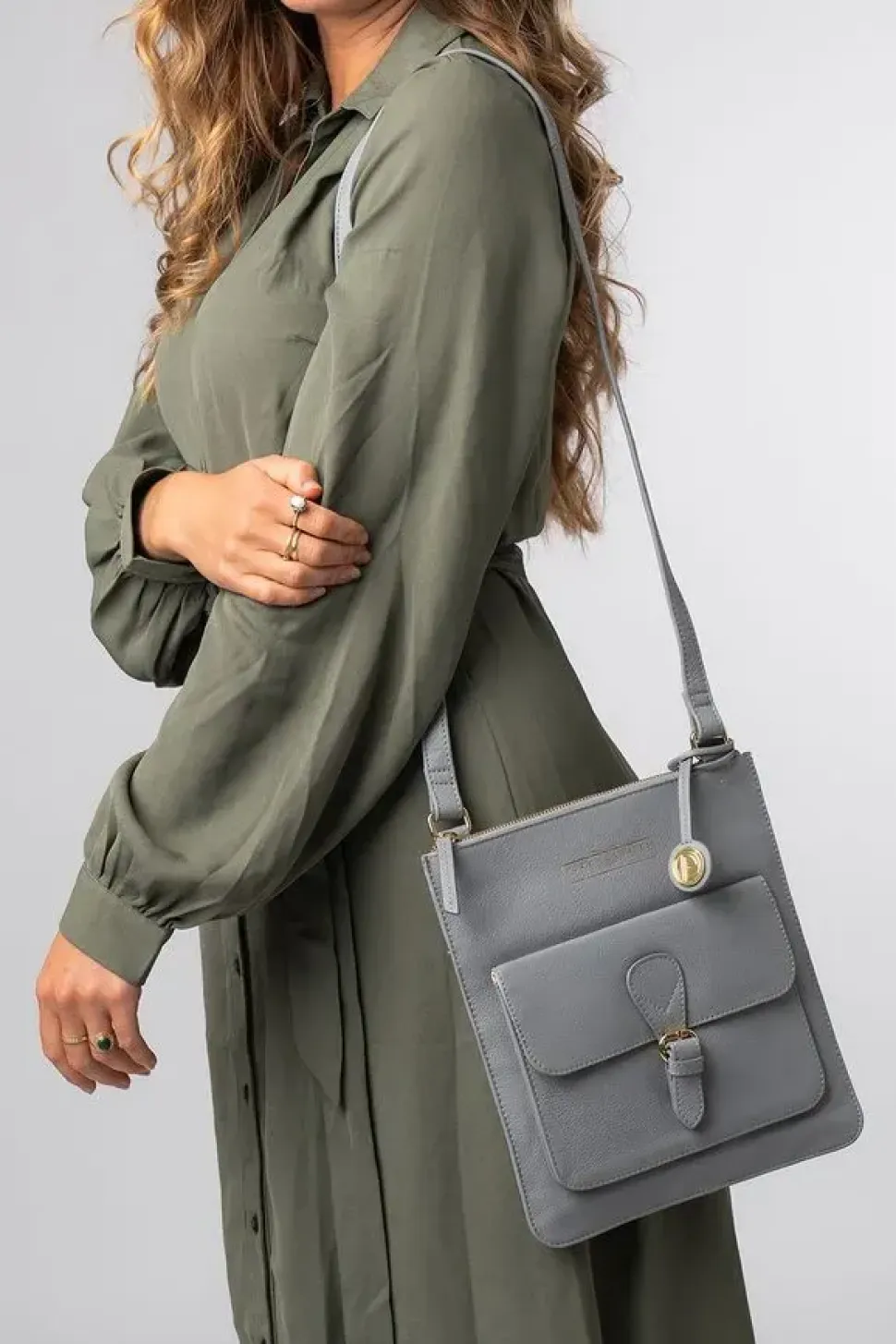 'Kenley' Leather Cross Body Bag