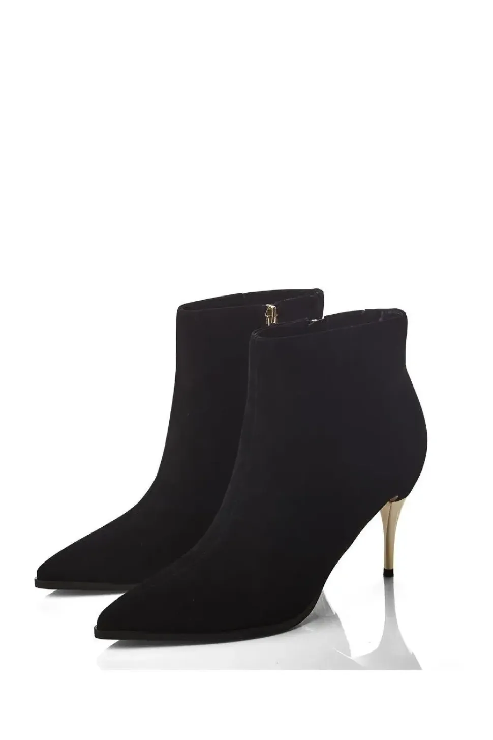 'Keri' Suede Heeled Boots