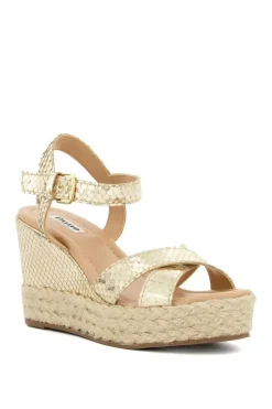 'Kind' Leather Wedges