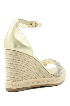 'Kingdom' Leather Wedges
