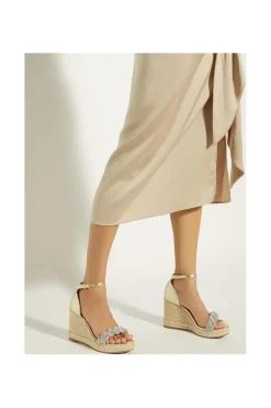 'Kingdom' Leather Wedges