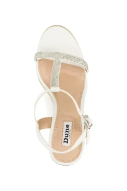'Kitten' Leather Wedges
