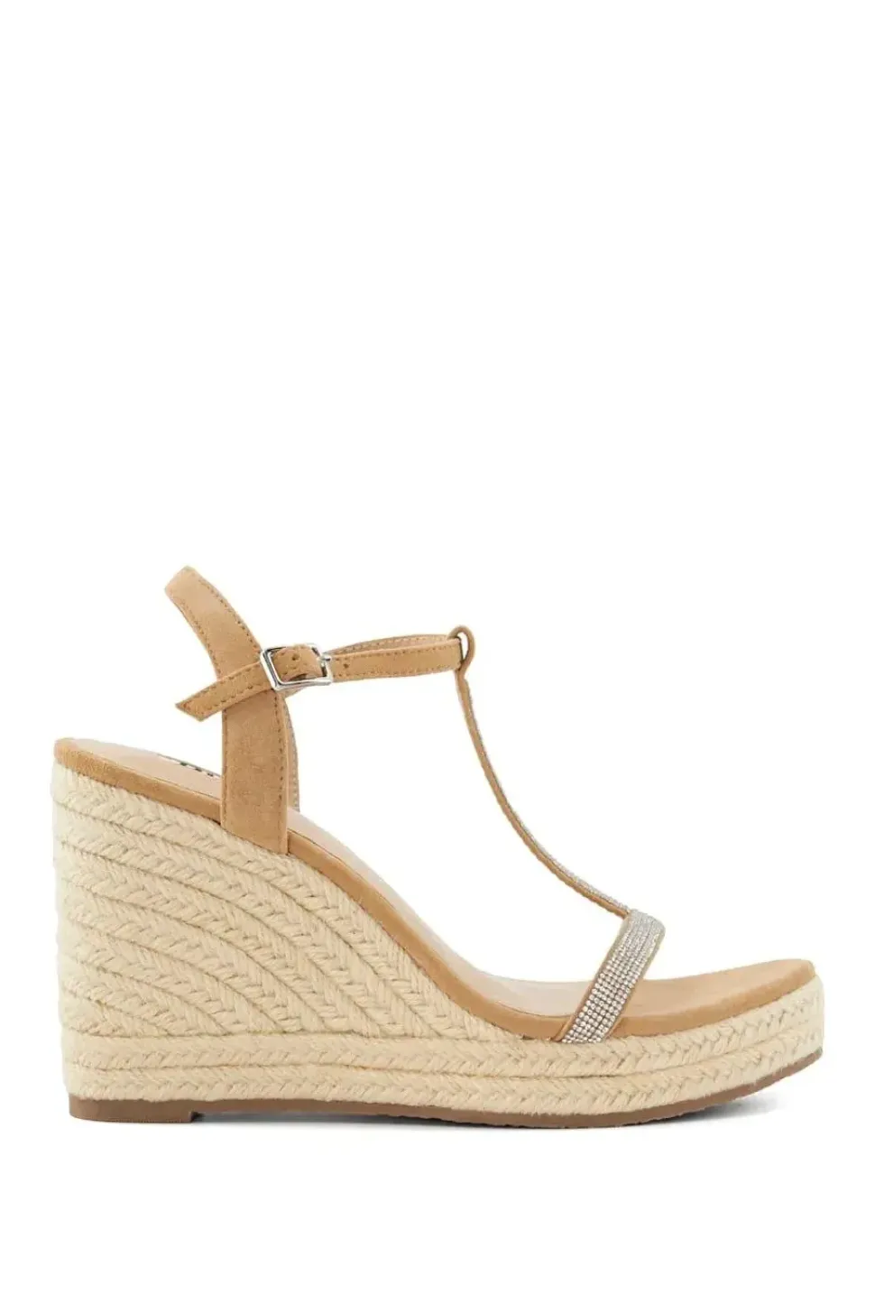 'Kitten' Suede Wedges