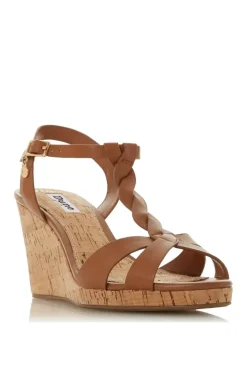 'Koala' Leather Wedges