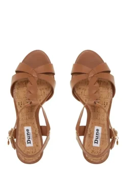 'Koala' Leather Wedges