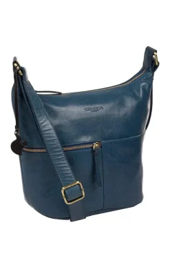 'Kristin' Leather Shoulder Bag