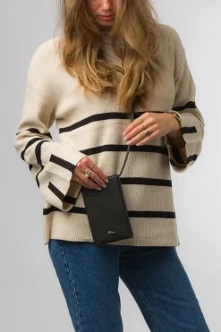 'Lana' Nappa Leather Cross Body Phone Bag