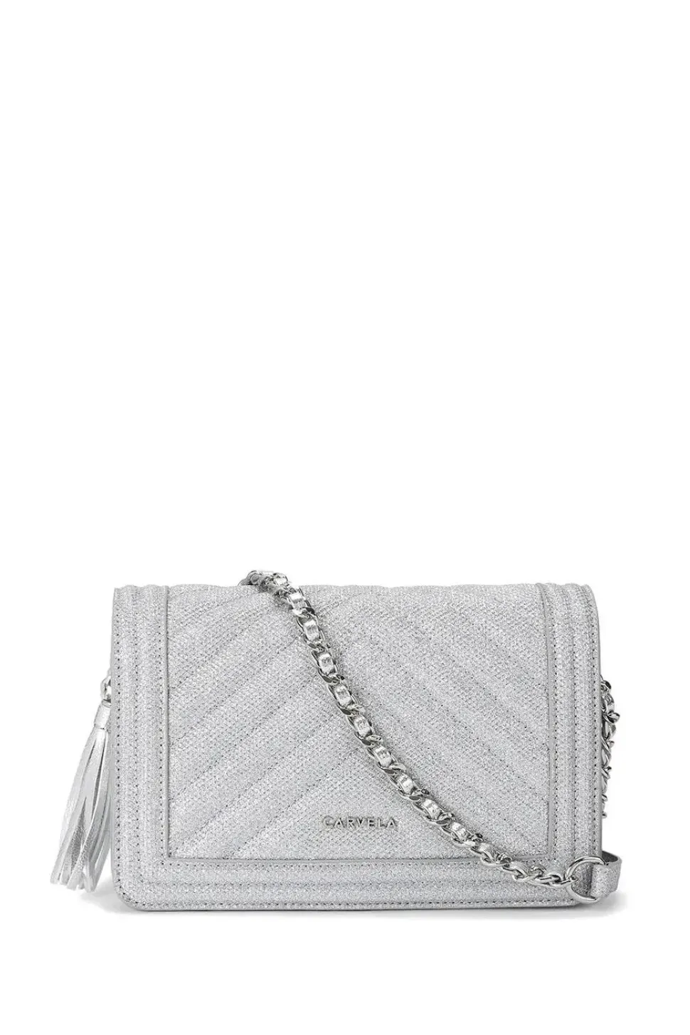 'Lara Tassel Flapover' Bag