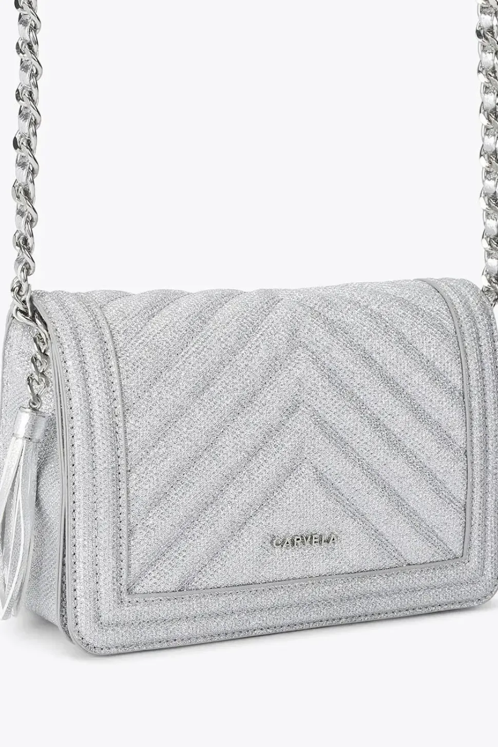 'Lara Tassel Flapover' Bag