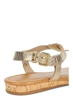 'Lari' Leather Sandals