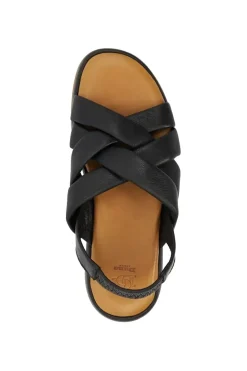 'Laters' Leather Flatforms