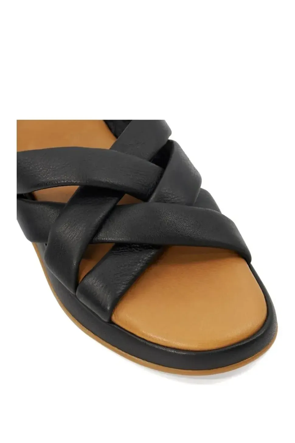 'Laters' Leather Flatforms