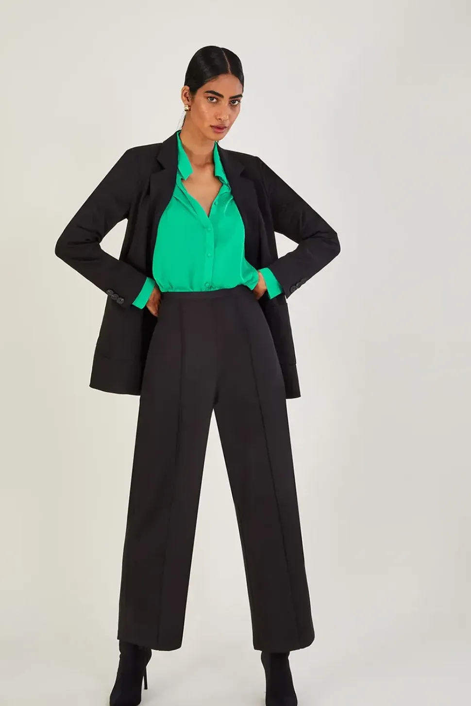 'Lauren' Wide Leg Trousers