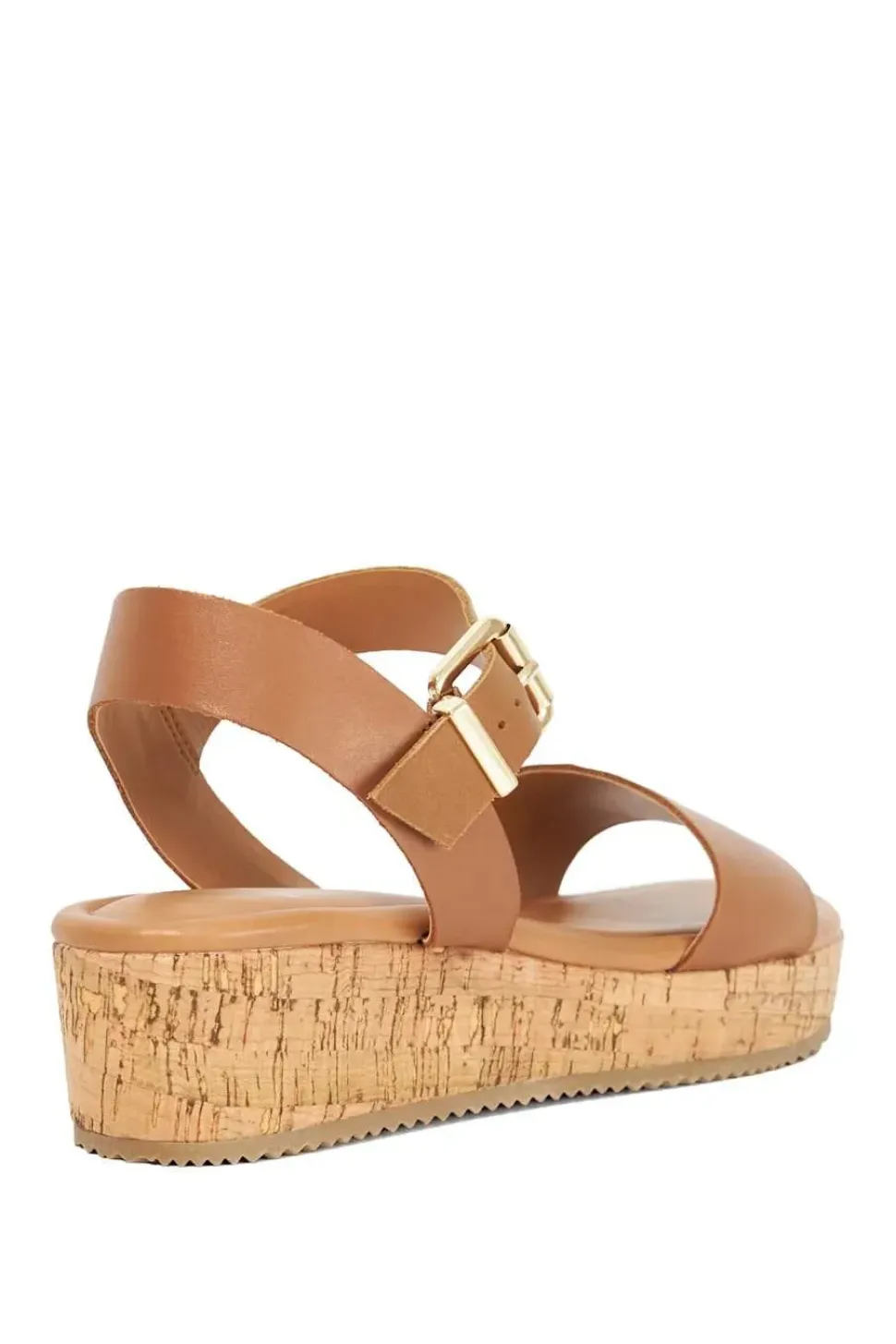 'Lazered' Leather Sandals