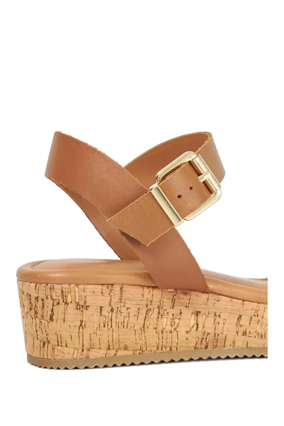 'Lazered' Leather Sandals