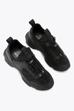 'Leighton Knit Gem' Fabric Trainers
