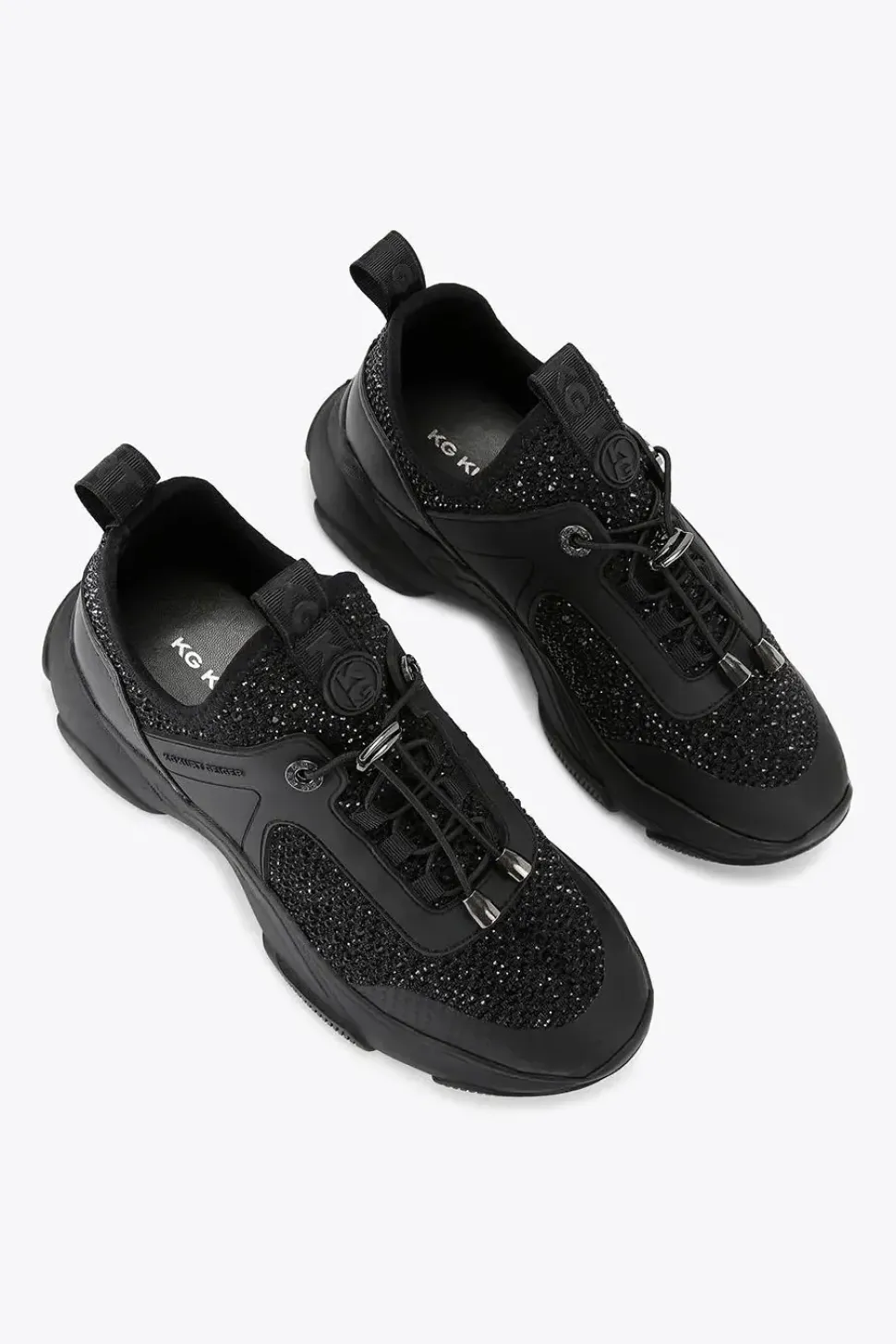 'Leighton Knit Gem' Fabric Trainers