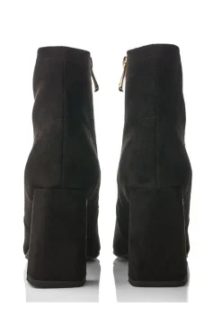 'Lemmie' Alcantara Heeled Boots
